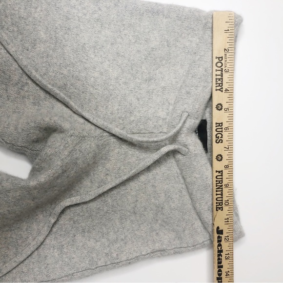 Something Navy Cashmere Silk Straight Leg Lounge Pants Heather Gray - Picture 3 of 9